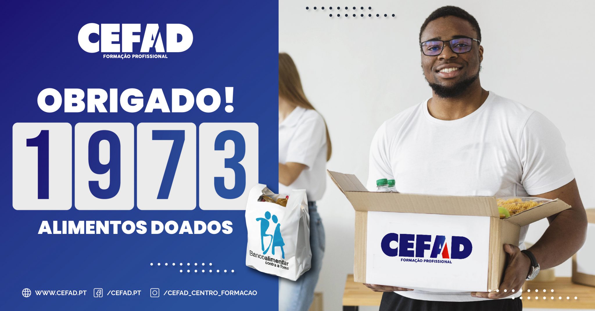 Resultado Campanha Banco Alimentar CEFAD